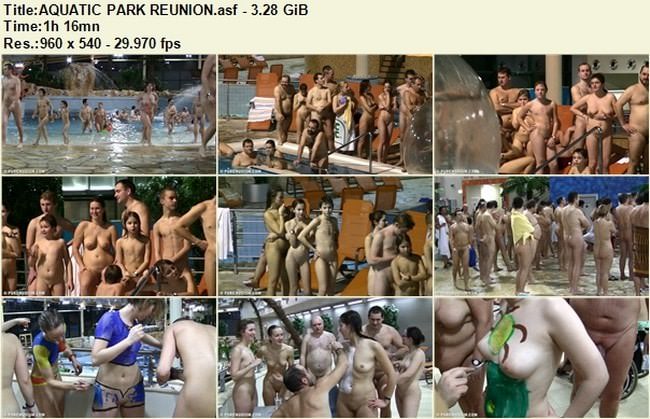 Naturism family video - Aquatic park reunion Naturism family video - Aquatic park reunion