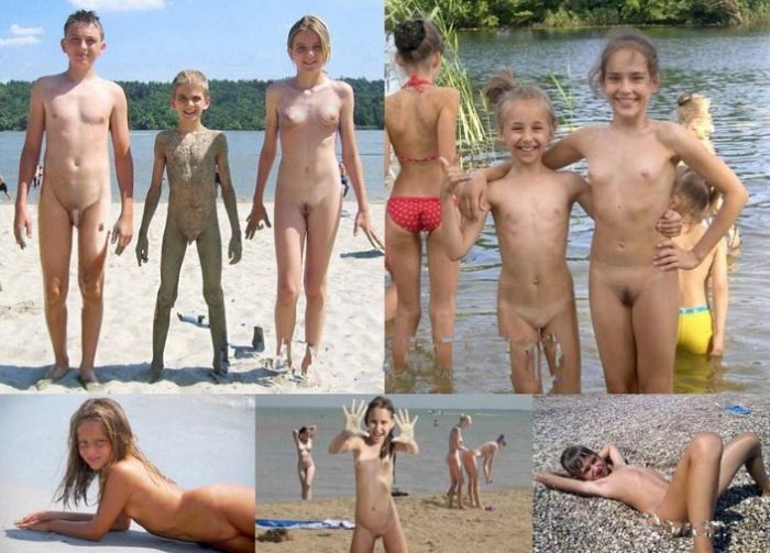 Family nudism and naturism photo gallery № 1